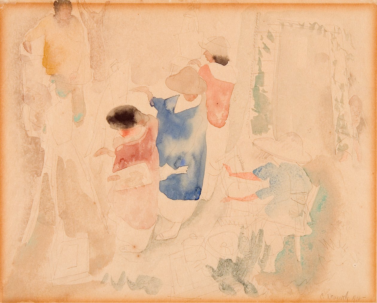 Artisti che disegnano da Charles Demuth