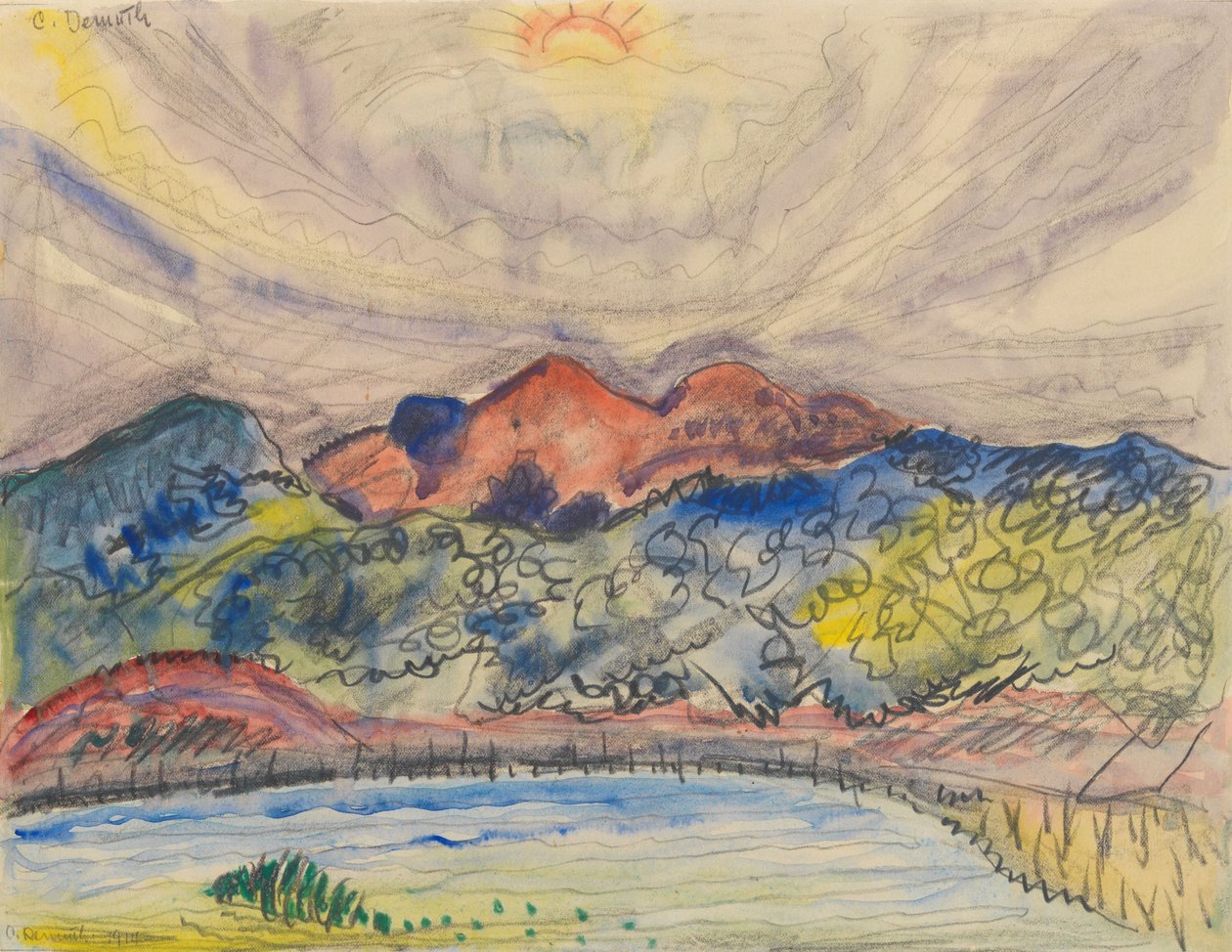 Paesaggio iniziale da Charles Demuth