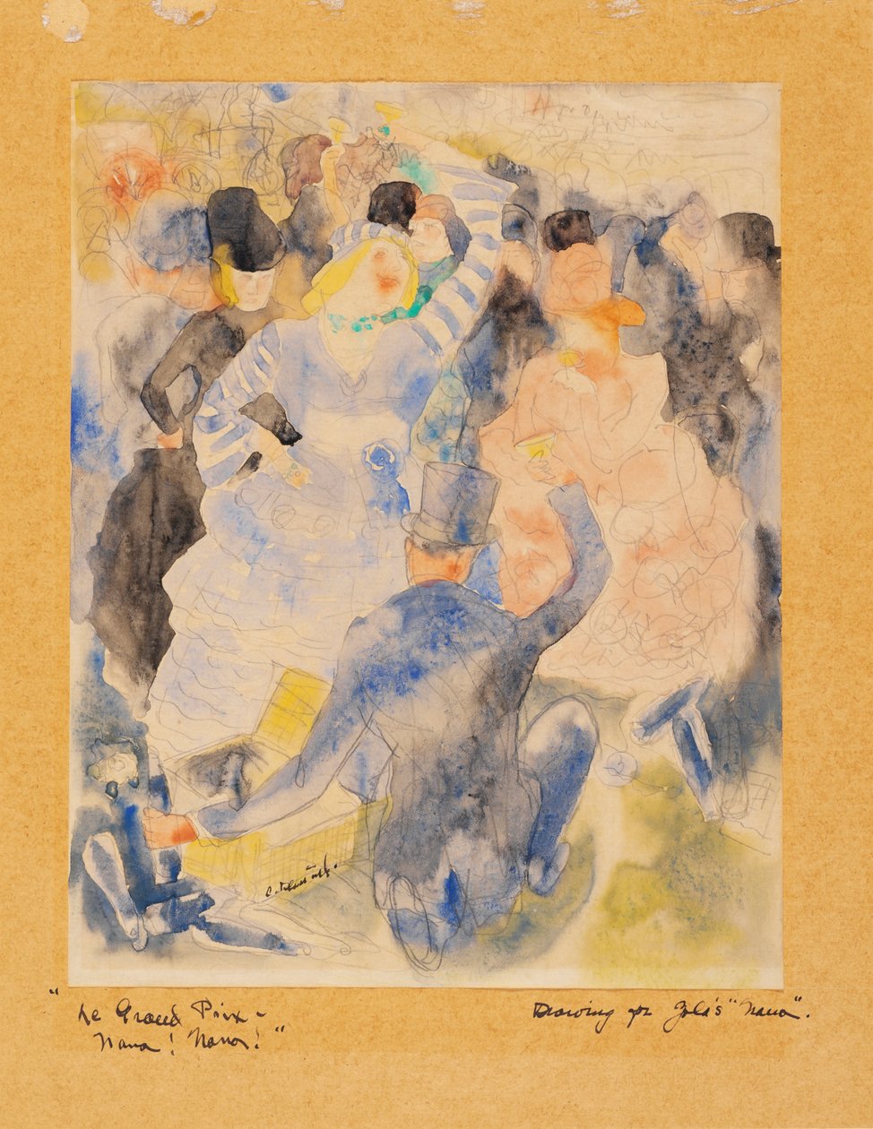 Nana alle corse da Charles Demuth