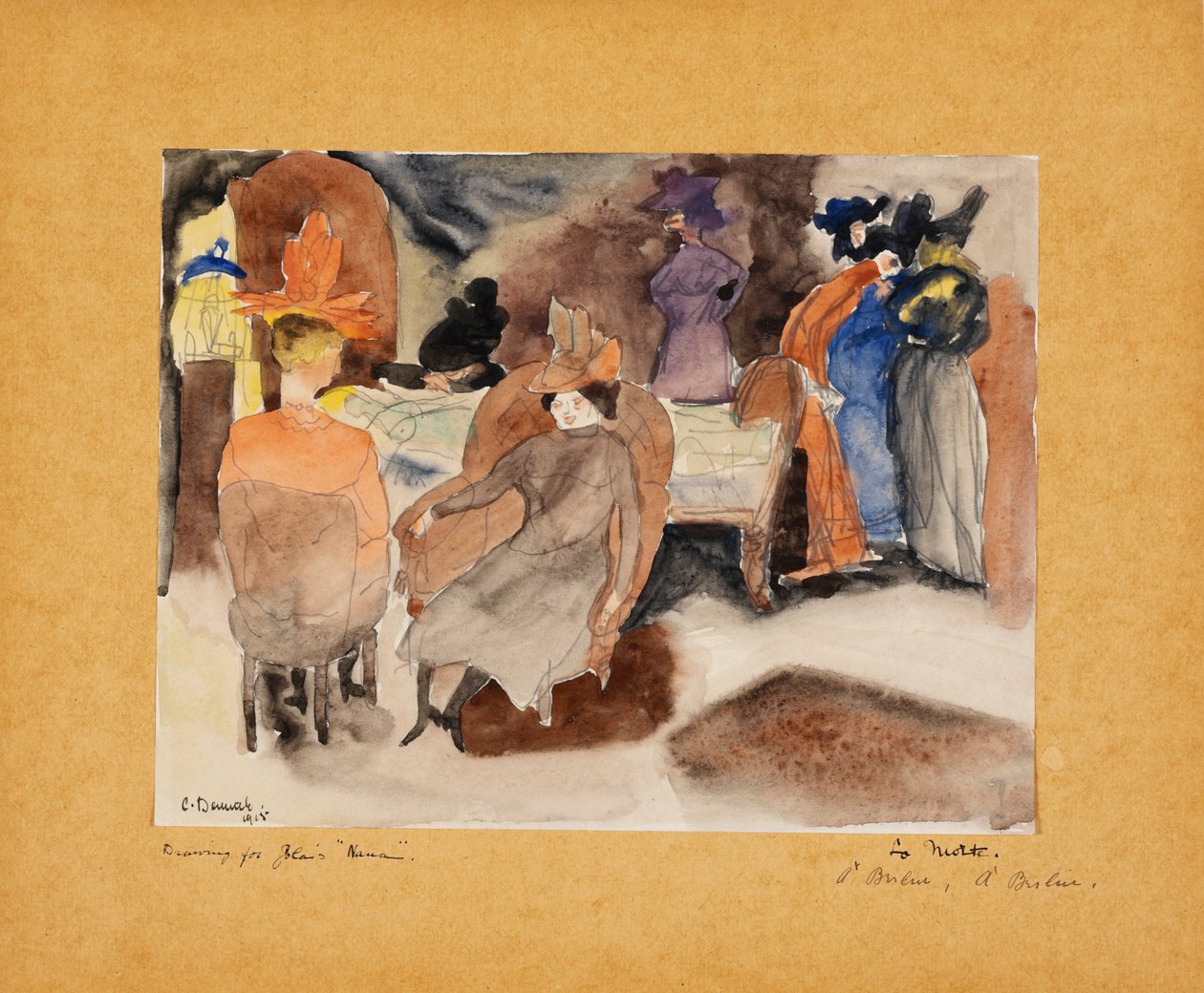 La morte di Nana da Charles Demuth