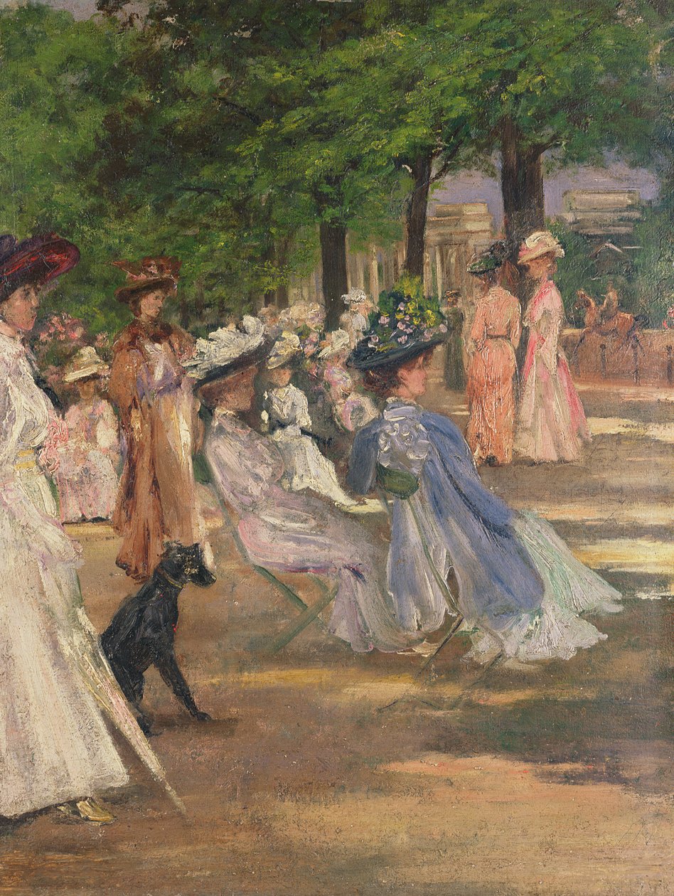 Figure in Hyde Park da Charles Edward Conder
