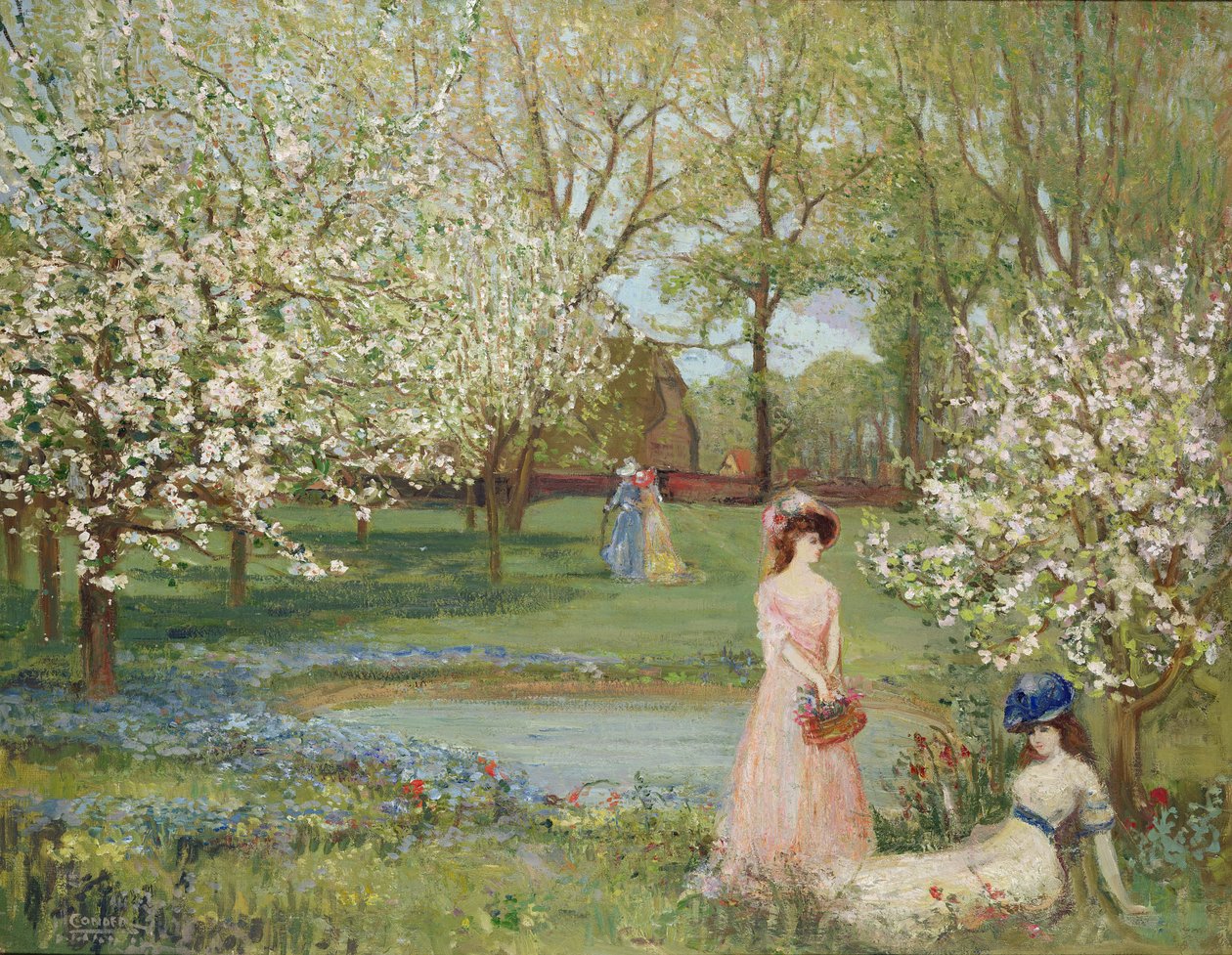 La Howe in primavera da Charles Edward Conder