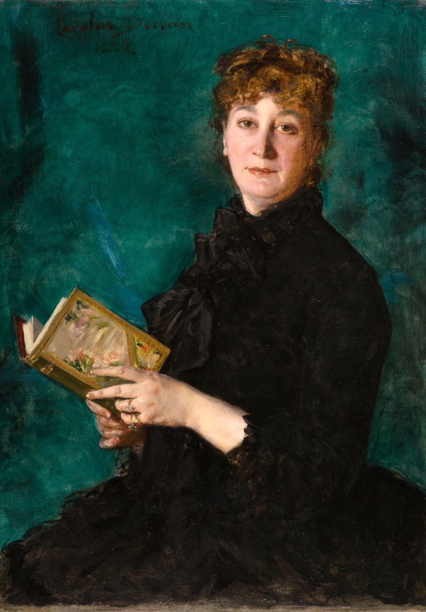 Madame Pauline-Marie-Charlotte Carolus-Duran (1839-1912) da Charles Emile Auguste Carolus Duran