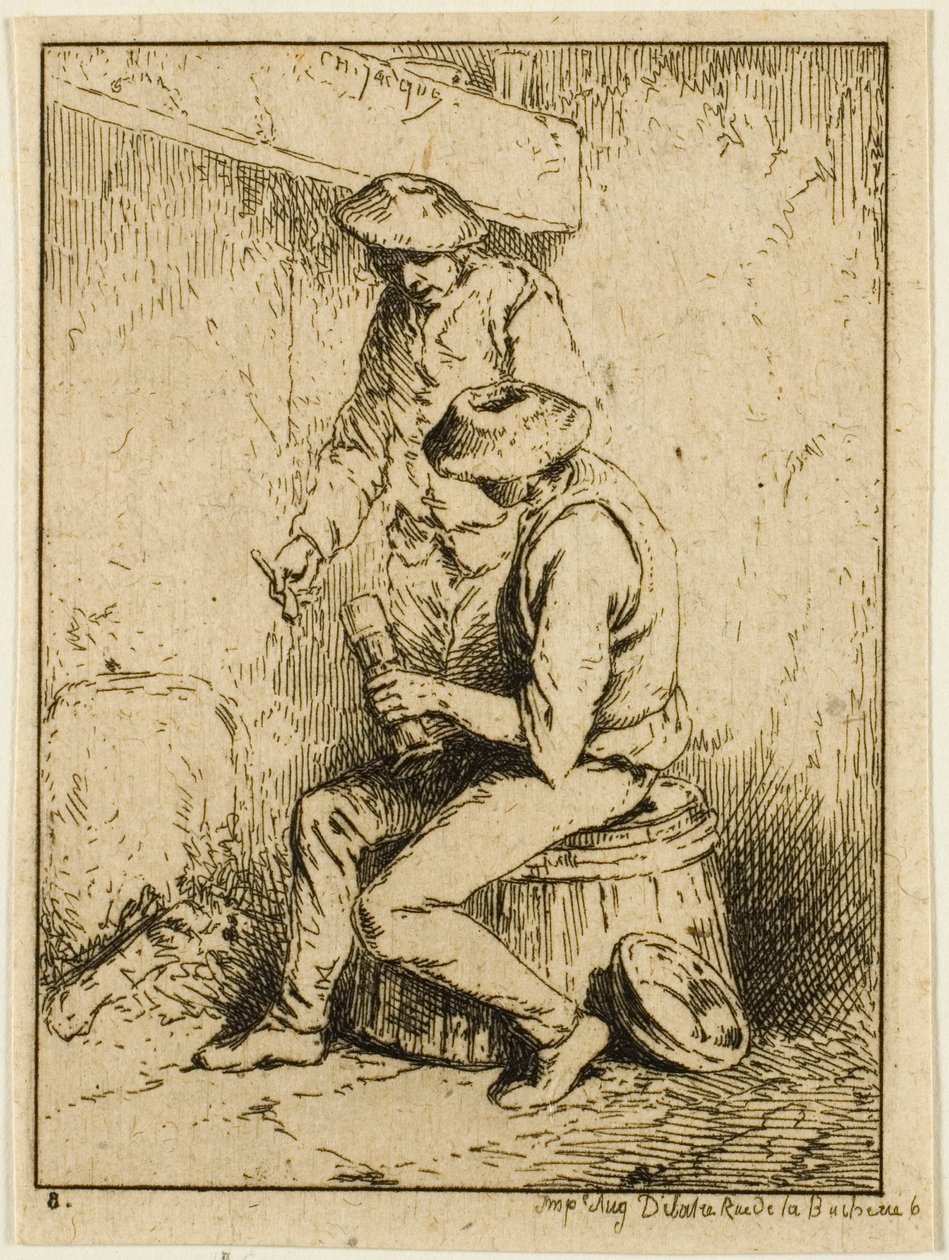 Bevitori da Charles Emile Jacque