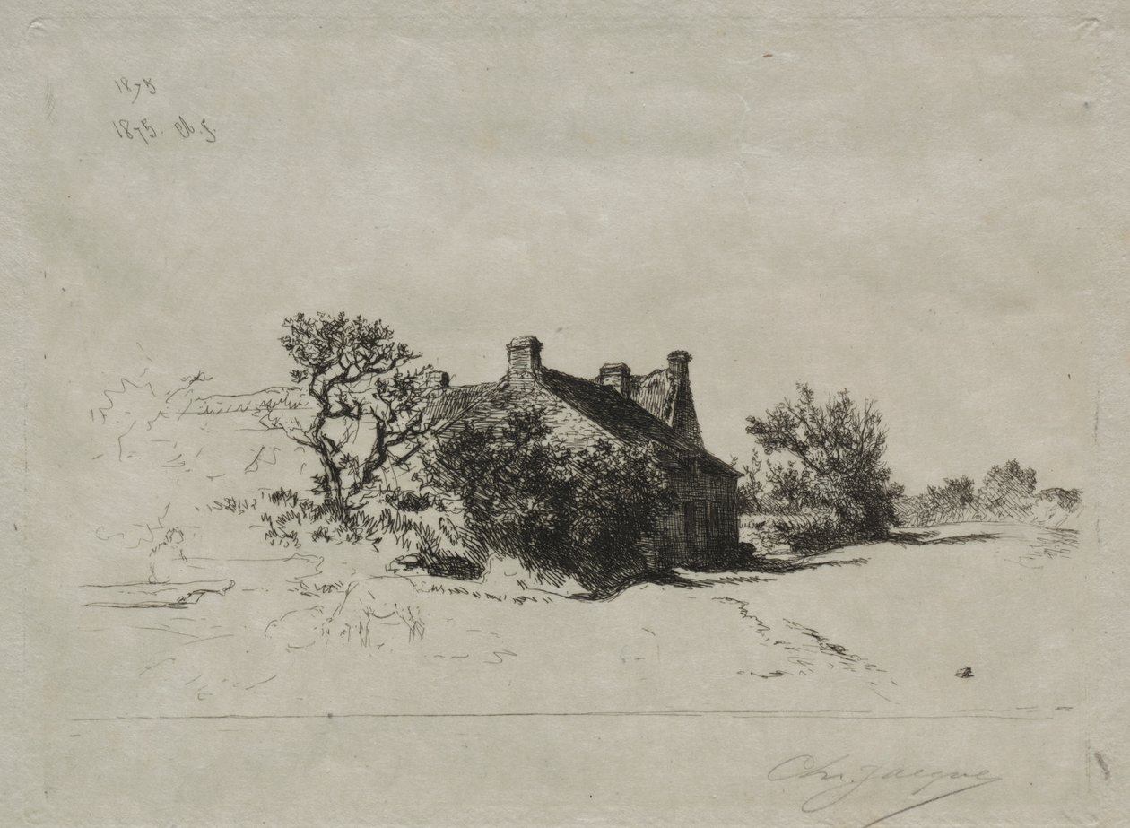 Le Piccole Case Kercassier da Charles Emile Jacque