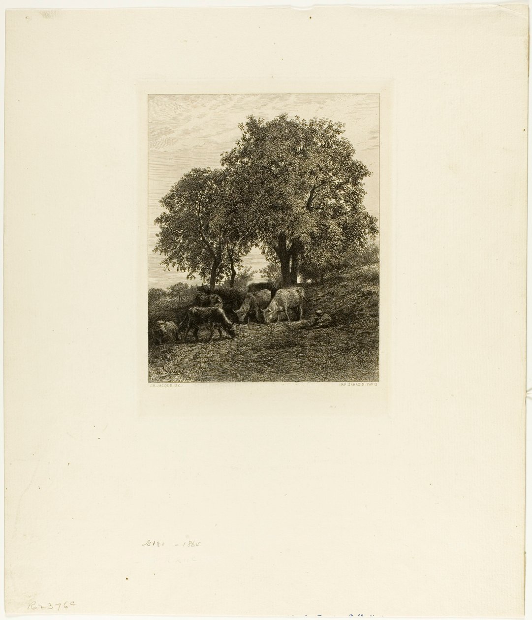 Il riposo da Charles Emile Jacque