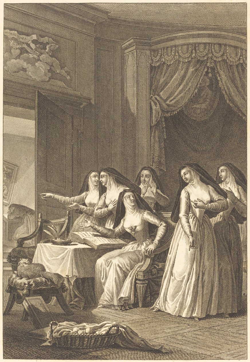 Suor Jeanne da Charles Emmanuel Patas after Charles Monnet