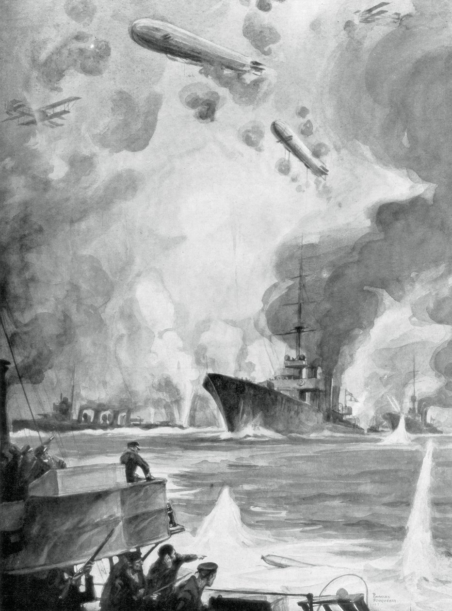 Incursione di Cuxhaven, 25 dicembre 1914, 1926 da Charles Fouqueray