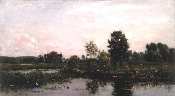 Una curva nel fiume Oise da Charles Francois Daubigny