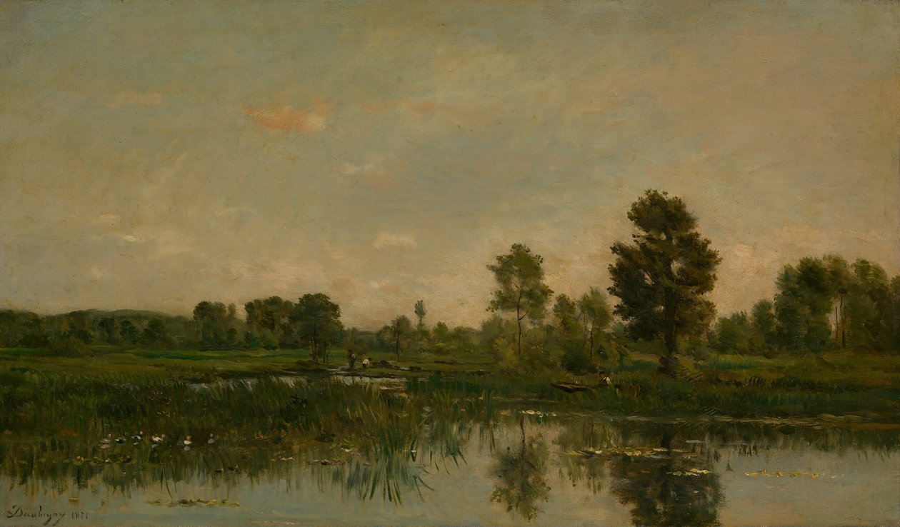 La palude da Charles Francois Daubigny