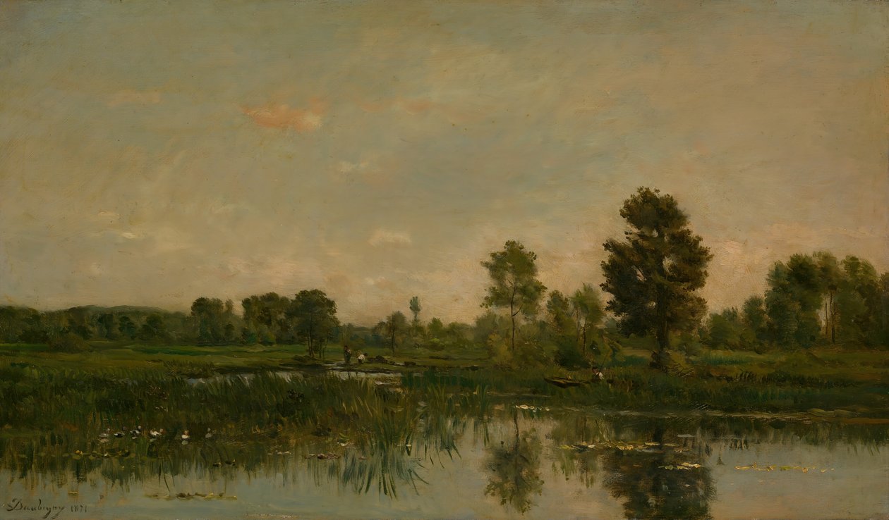 La palude, 1871 da Charles Francois Daubigny