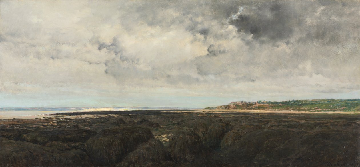 Villerville vista da Le Ratier da Charles Francois Daubigny