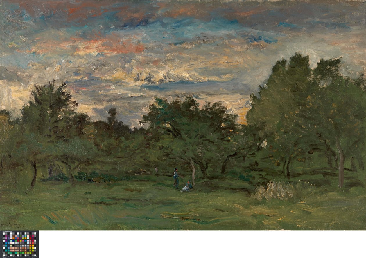 Frutteto di notte da Charles Francois Daubigny