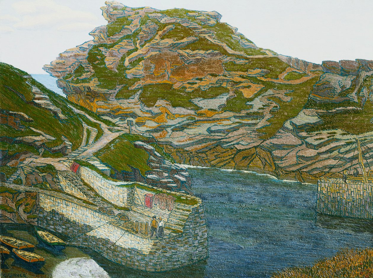Porto di Boscastle da Charles Ginner
