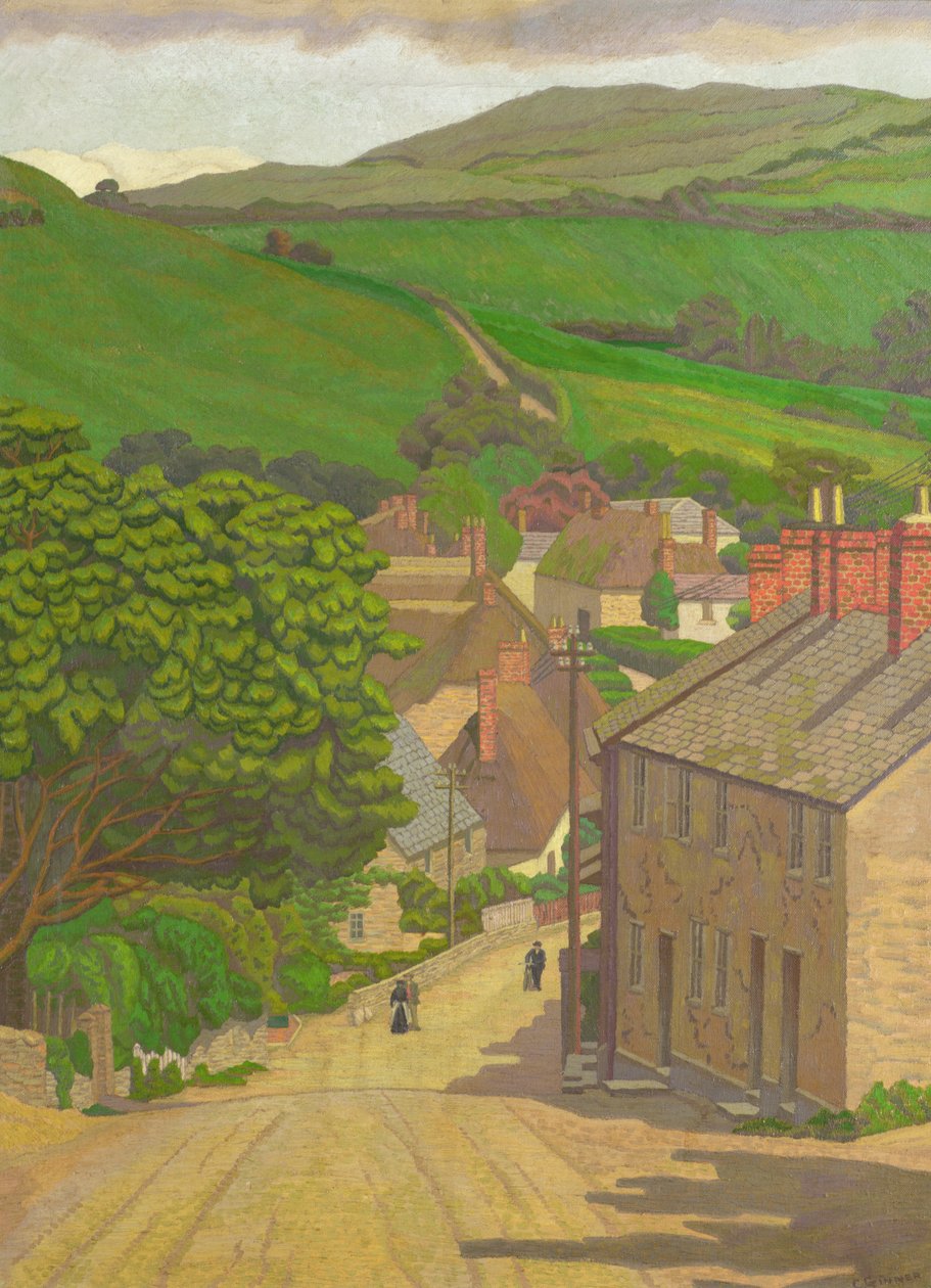 Chideock, Devon da Charles Ginner