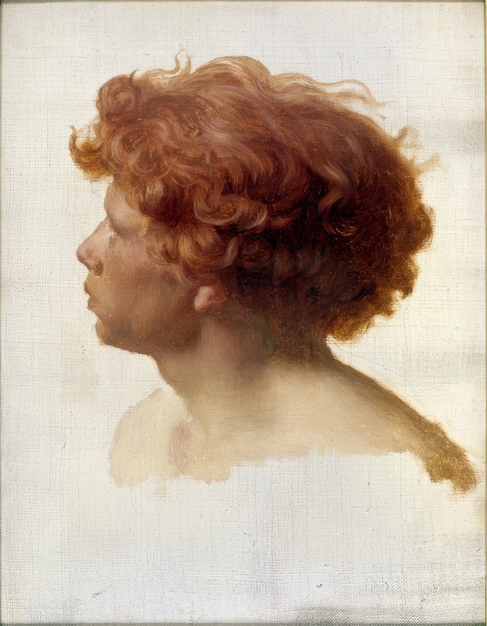 Studio della testa da Charles Gleyre