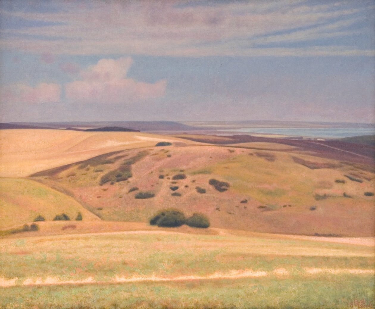 Vista di Mols da Charles Godtfredsen