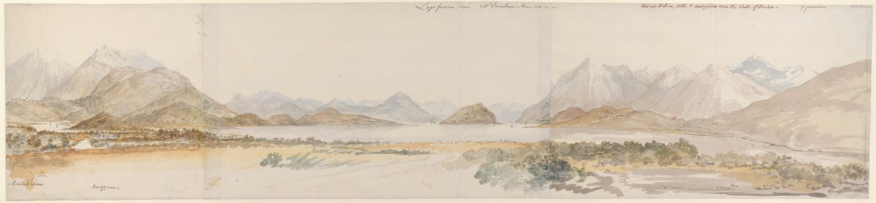 Lago Fucino da Charles Gore