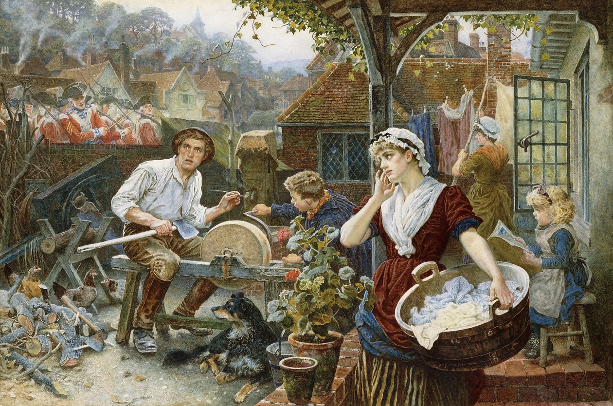 Il Disertore, 1884 da Charles Gregory