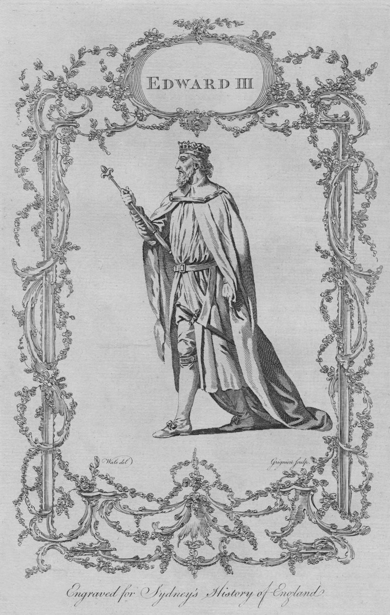 Edoardo III, 1773 da Charles Grignion