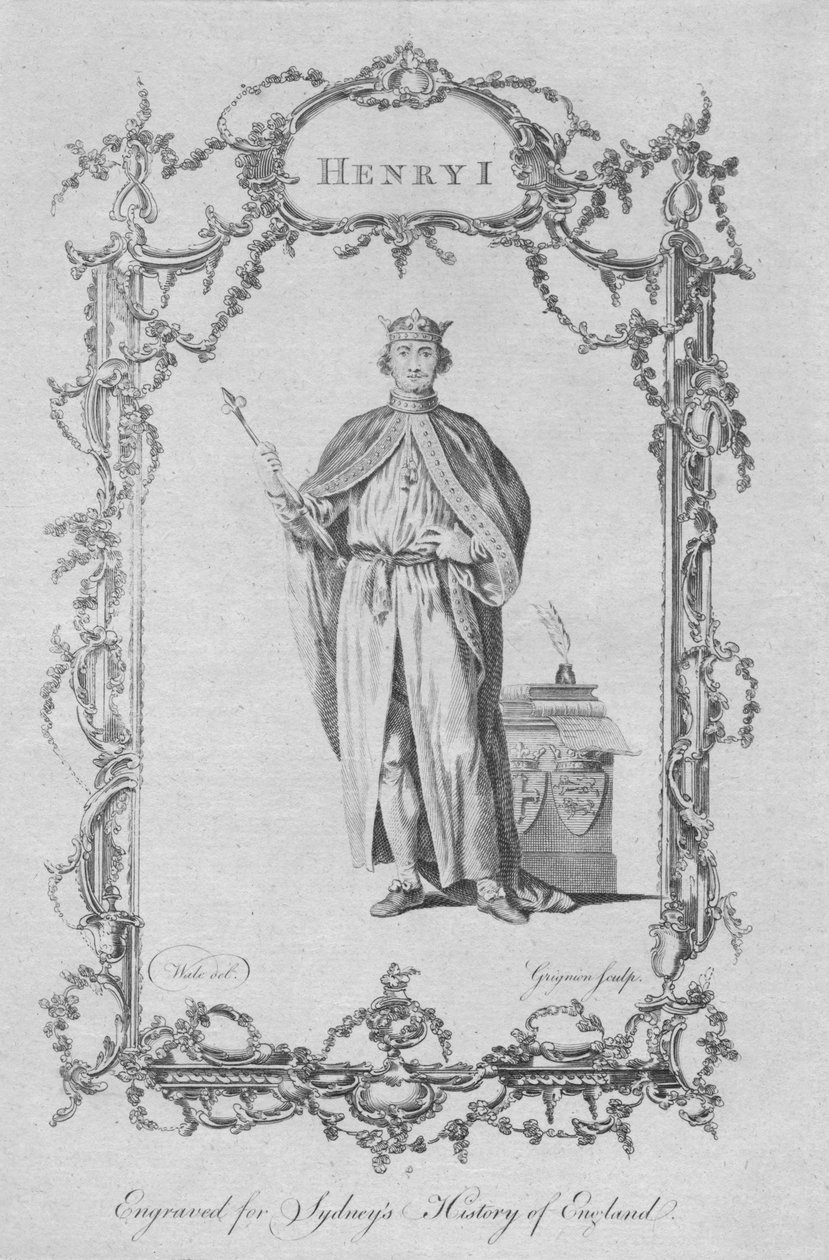 Enrico I, 1773 da Charles Grignion