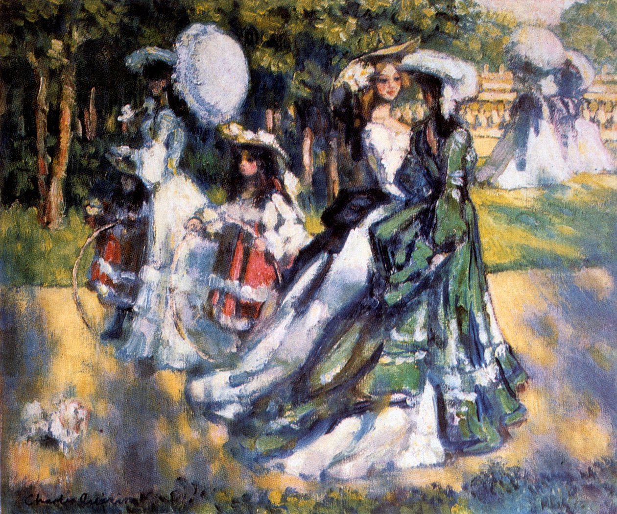 Passeggiata, c1911 da Charles Guerin