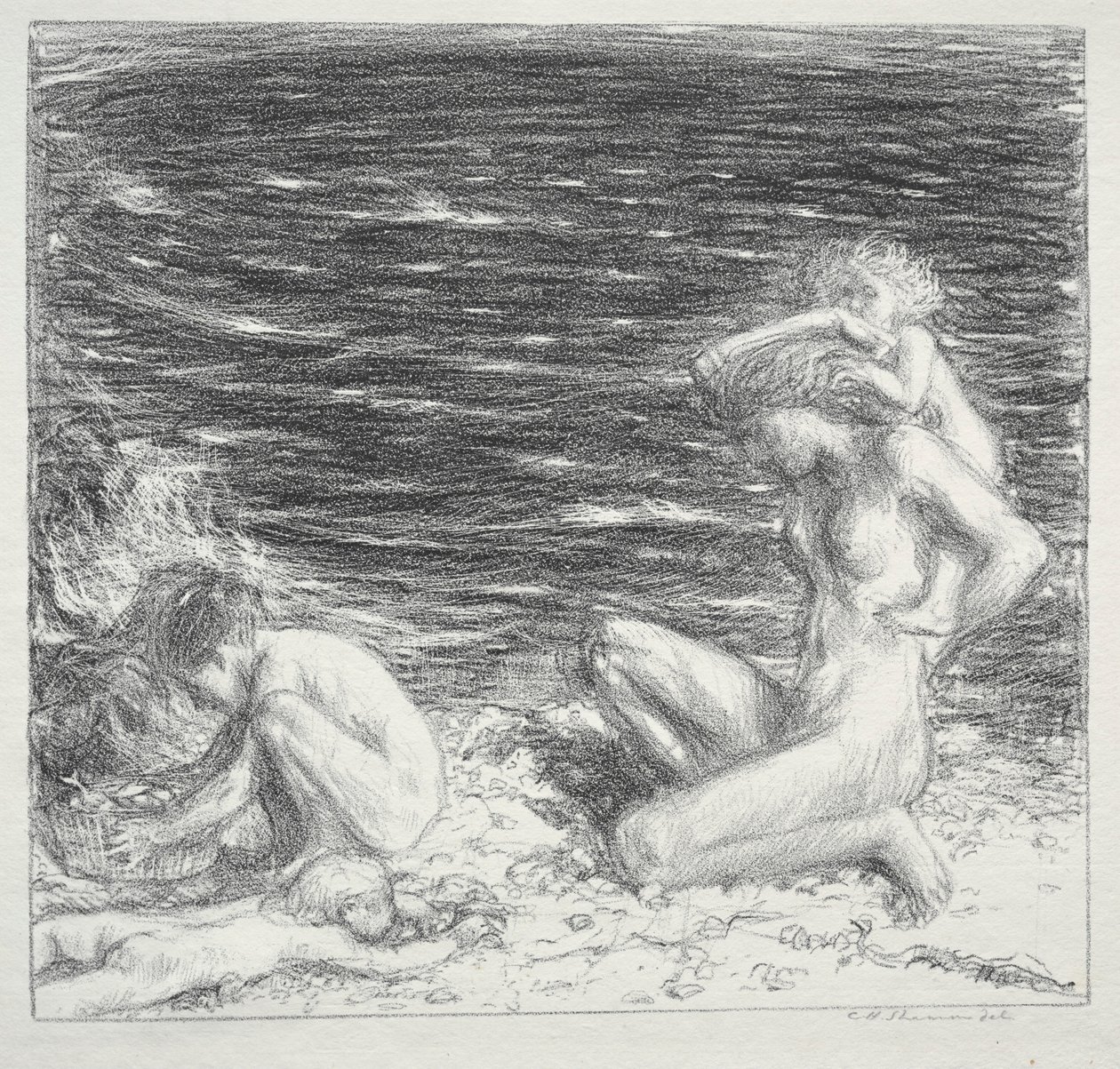 Mare e brezza da Charles Haslewood Shannon