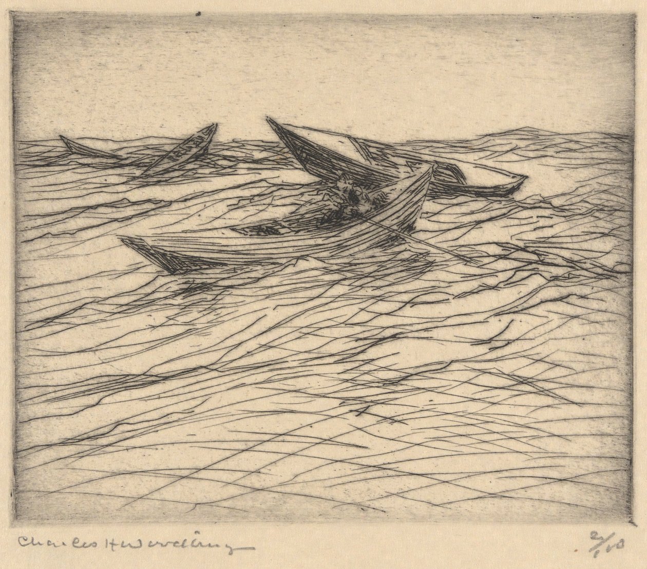 Mare Mosso da Charles Herbert Woodbury