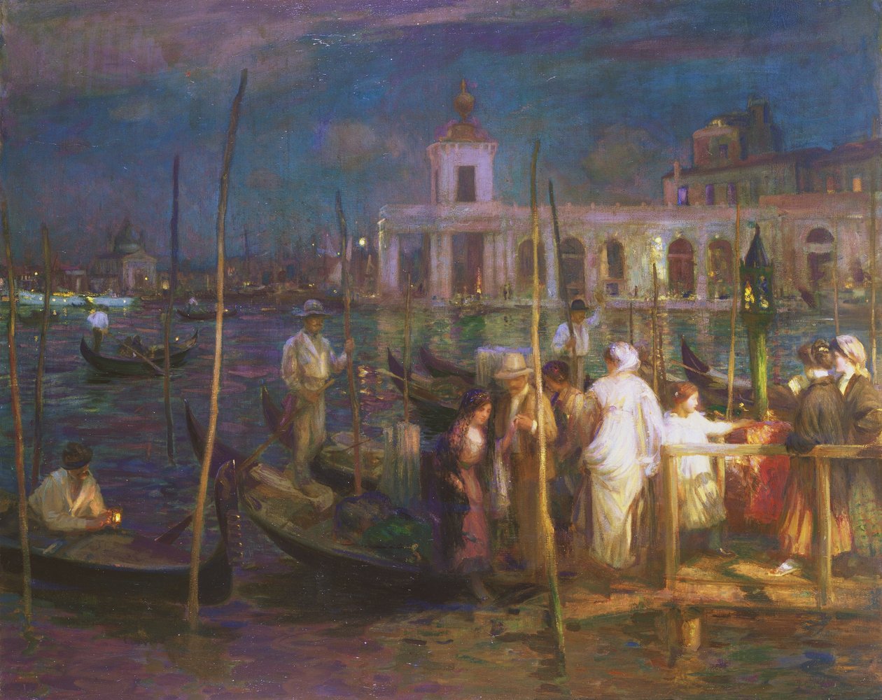 Una sera a Venezia, c.1910 da Charles Hodge Mackie