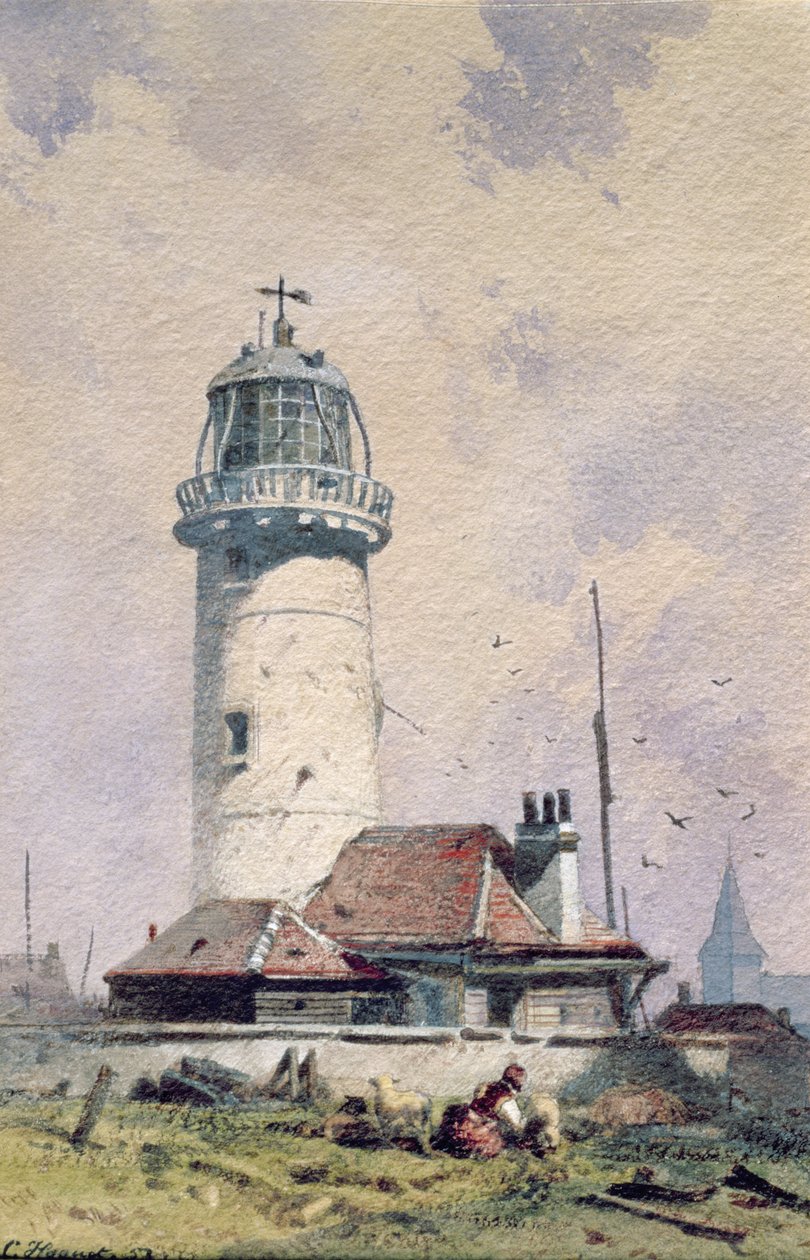 Il faro, 1853 da Charles Hoguet