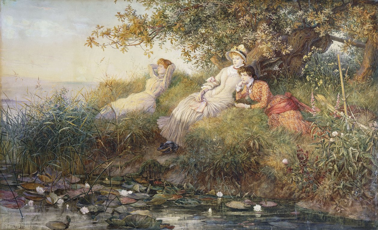 I mangiatori di loto, 1883 da Charles J. Staniland