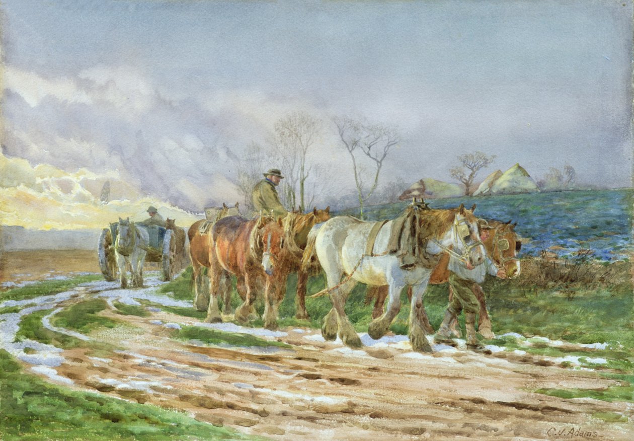 Verso Casa da Charles James Adams