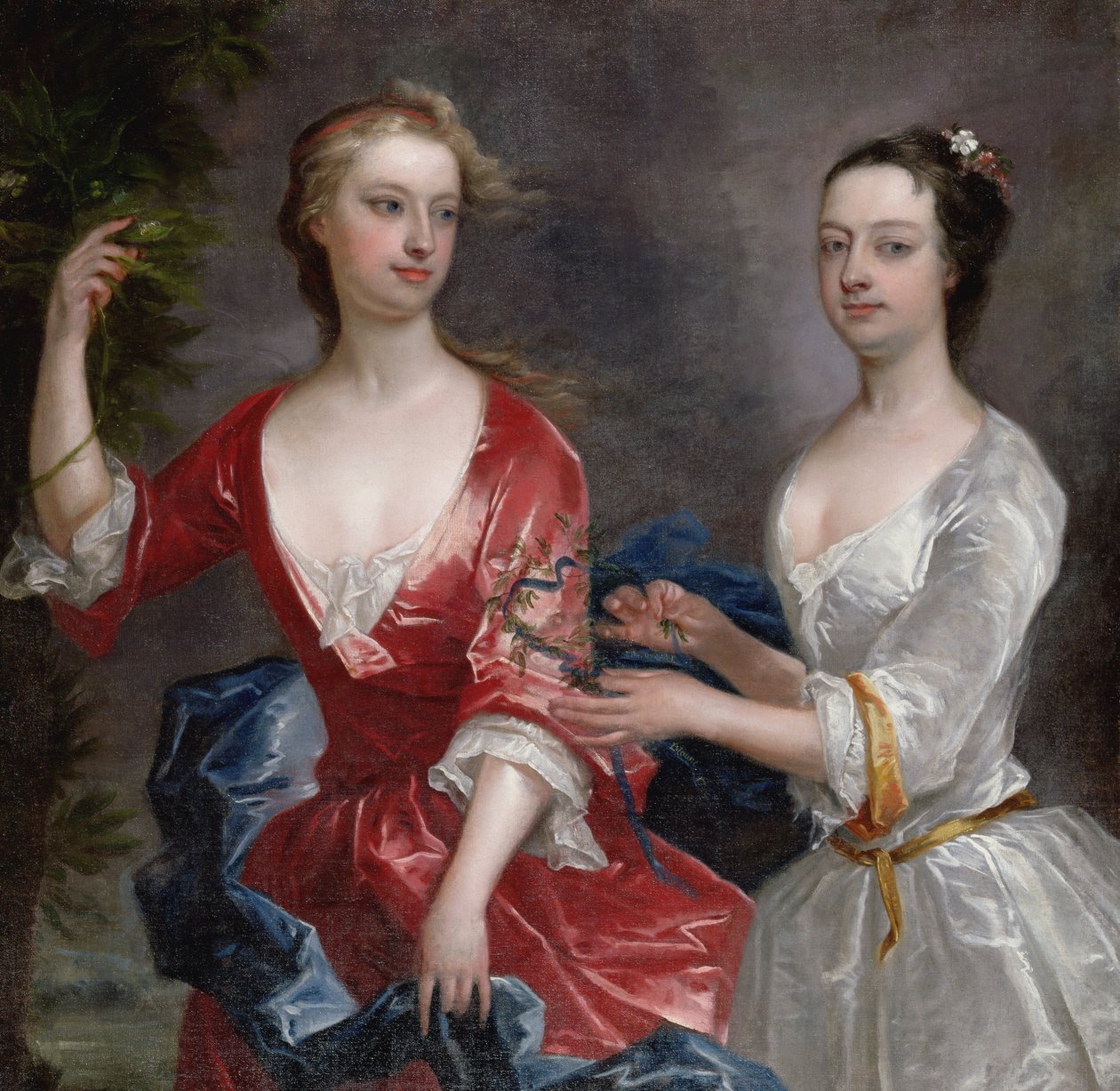 Martha e Teresa Blount da Charles Jervas