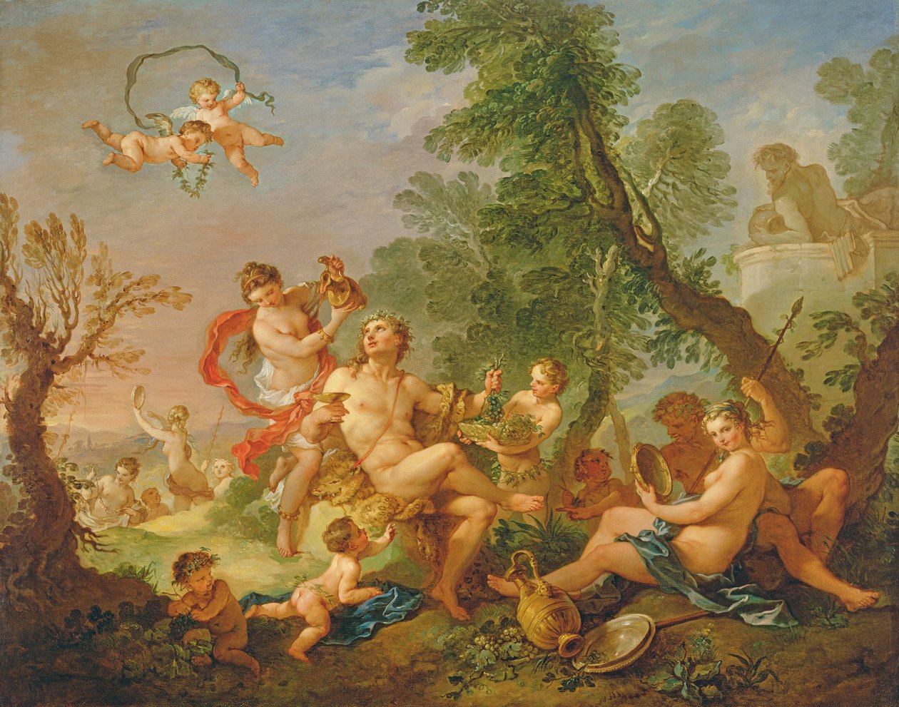 Baccanale, c.1747 da Charles Joseph Natoire