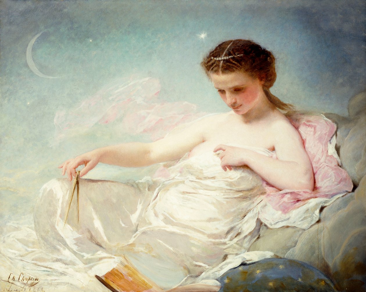 Personificazione delle scienze da Charles Joshua Chaplin