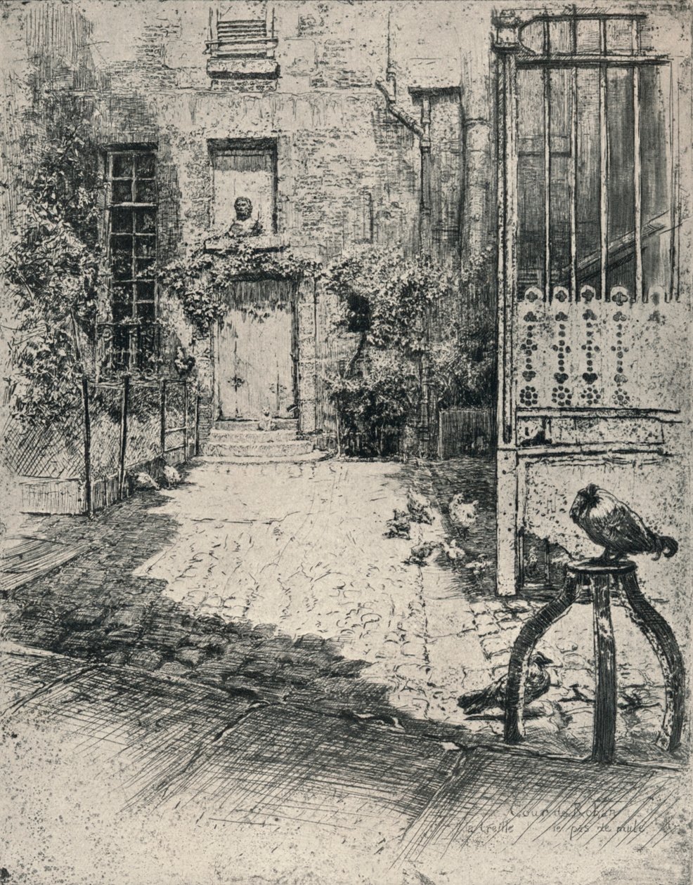 Cour de Rohan, 1915 da Charles Jouas