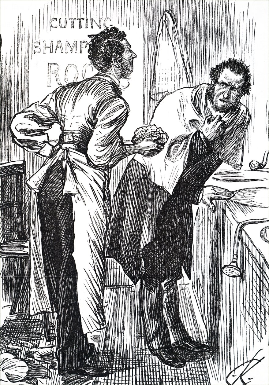 Sanità a Londra da Charles Keene