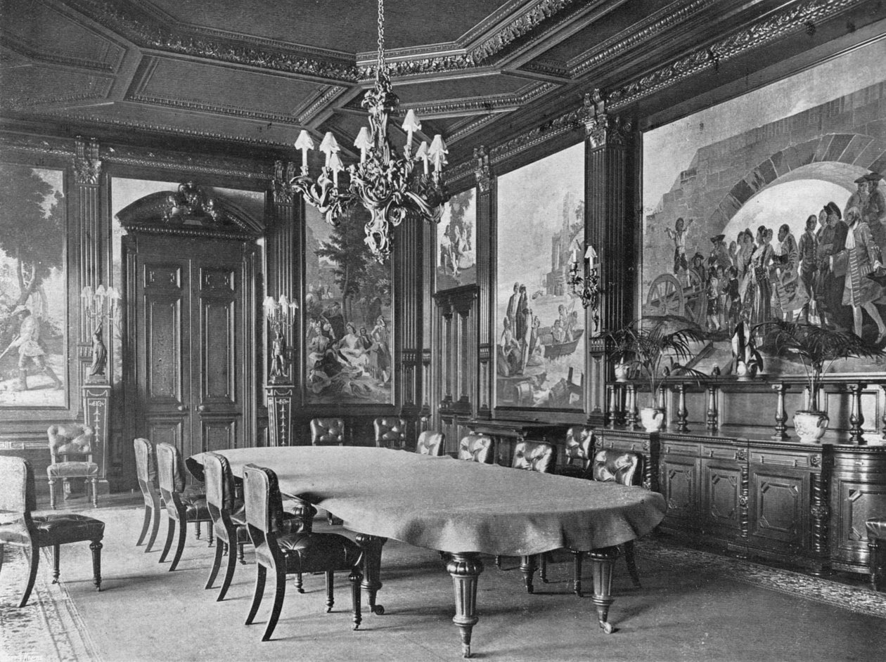 La sala da pranzo da Charles Latham