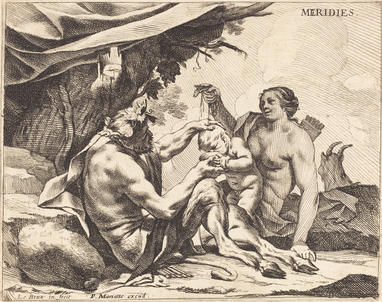 Meridies (Mezzogiorno) da Charles Le Brun