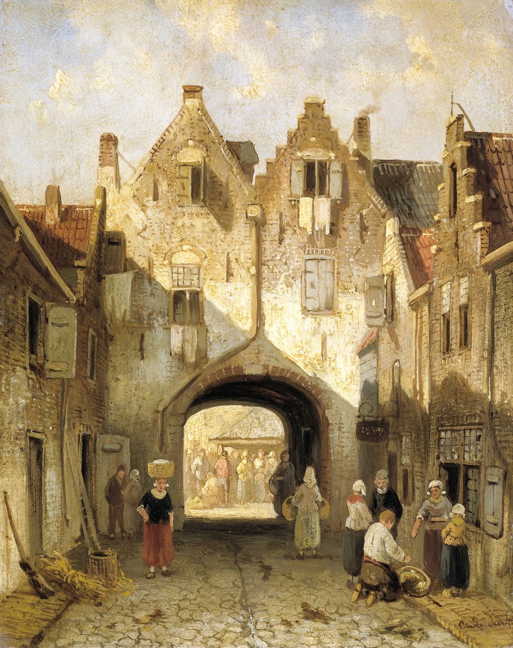 La vecchia porta da Charles Leickert