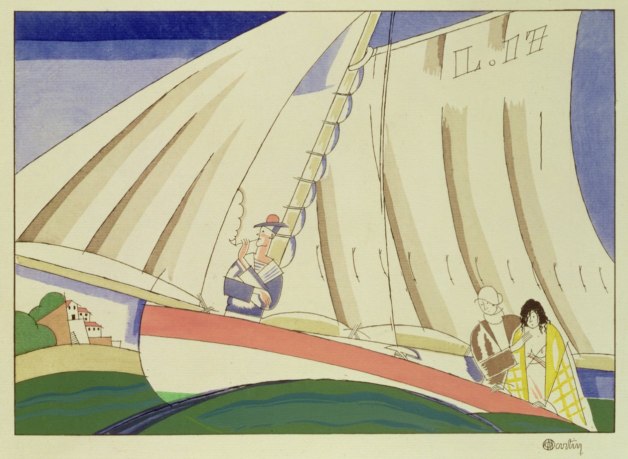 Regata, c.1920 da Charles Martin