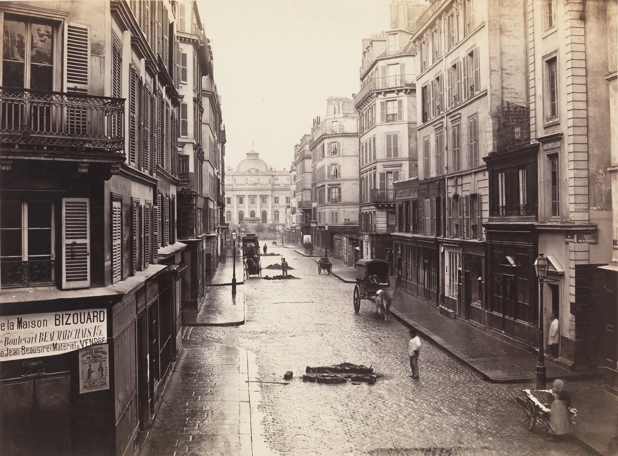 Rue de Constantine, ca. 1865 da Charles Marville