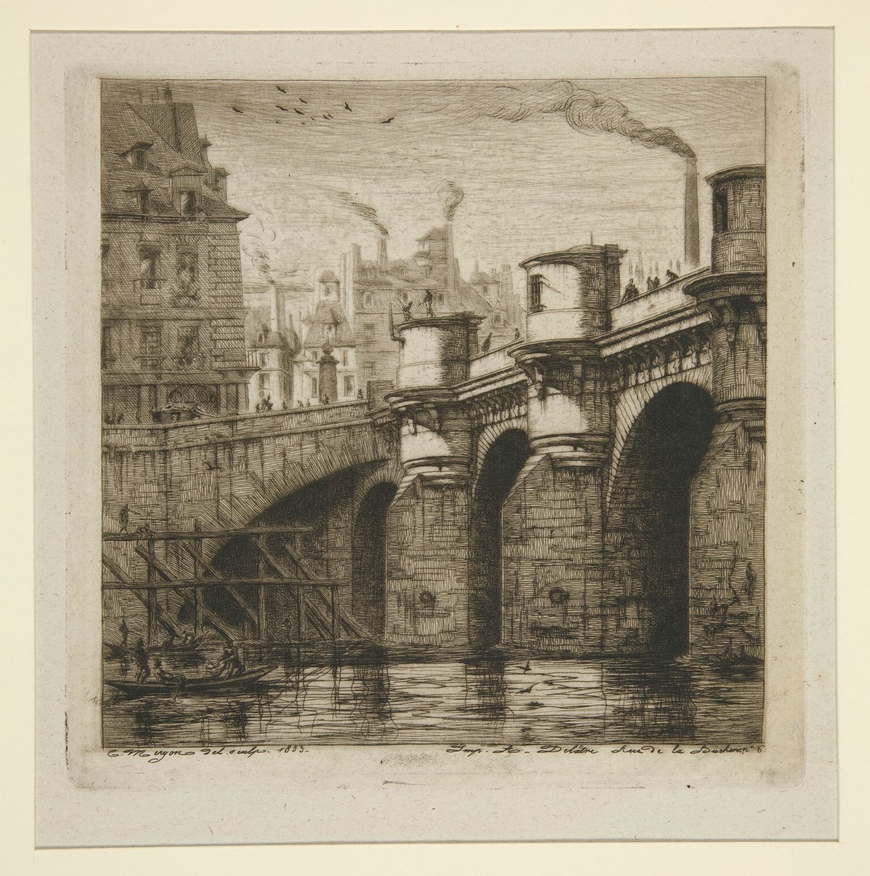 Le Pont-Neuf da Charles Meryon