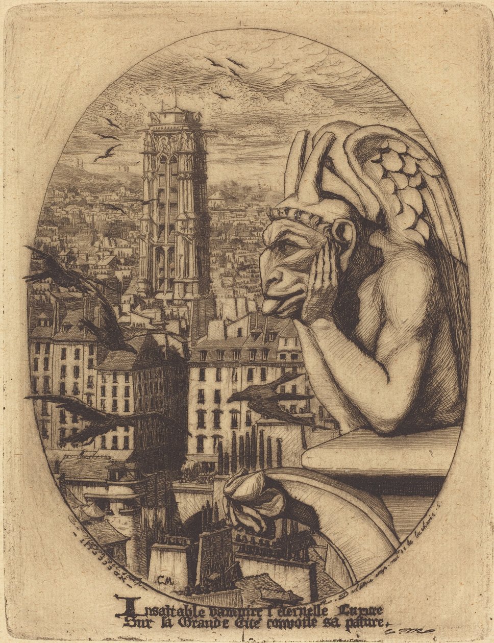 Le stryge da Charles Meryon