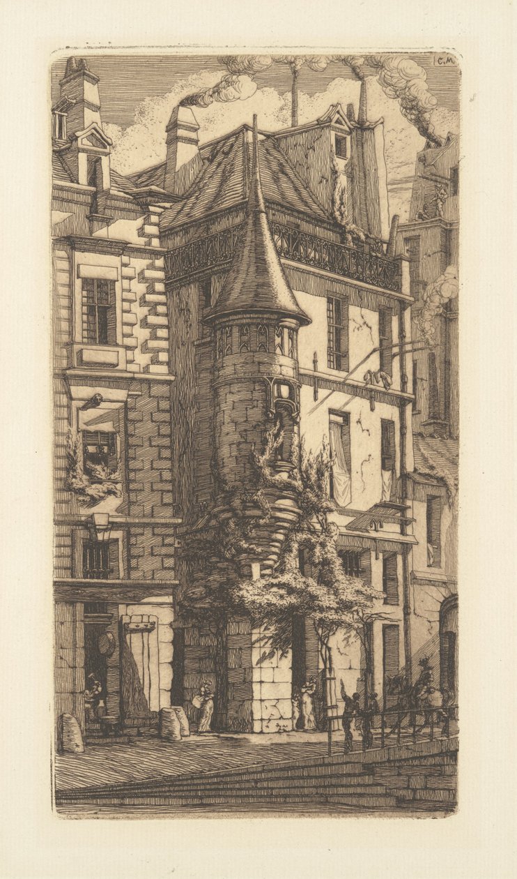 Tourelle, Rue de la Tixeranderie da Charles Meryon