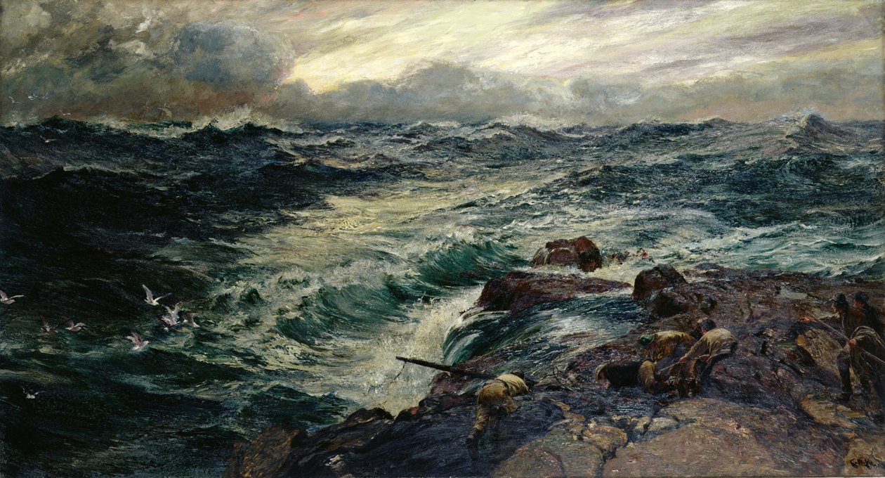 Uccelli rapaci da Charles Napier Hemy