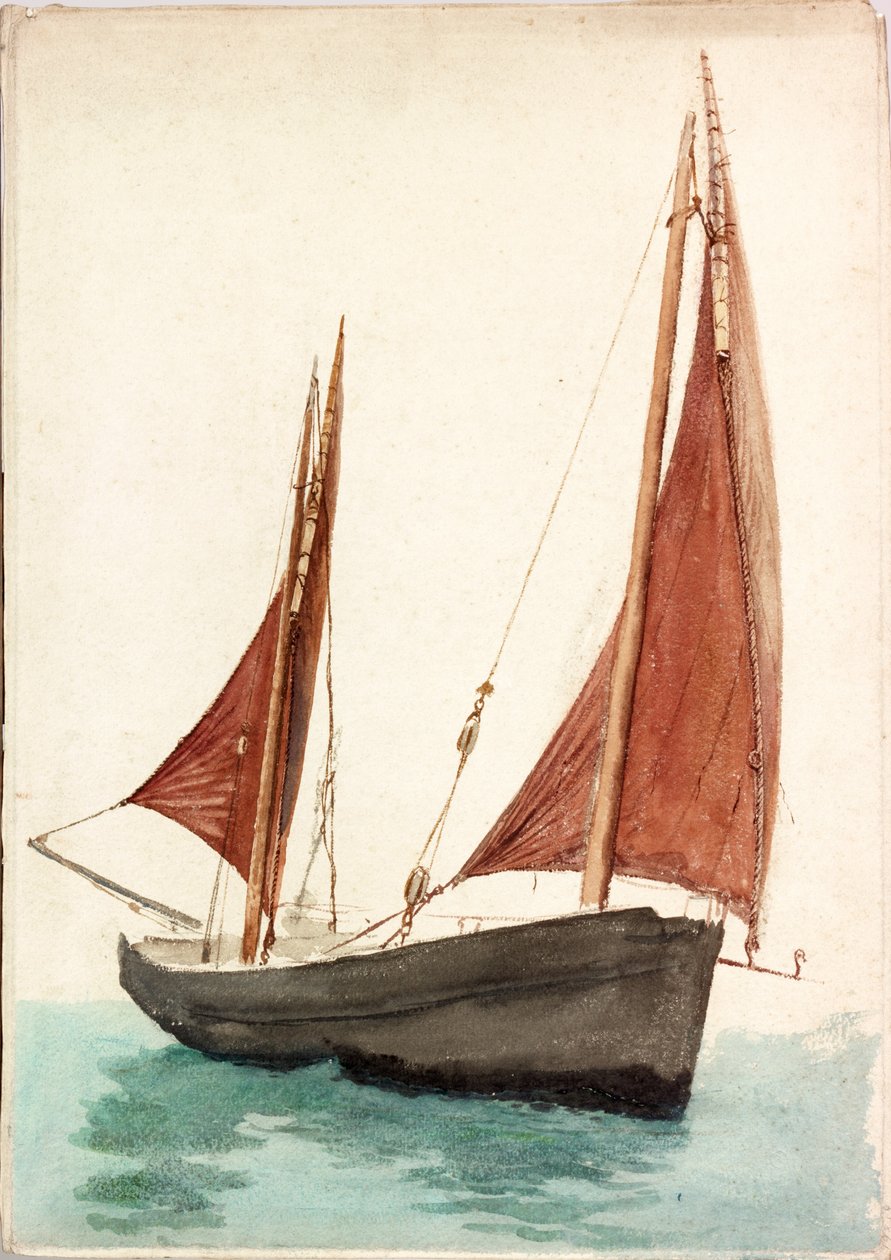 Barca da pesca da Charles Napier Hemy