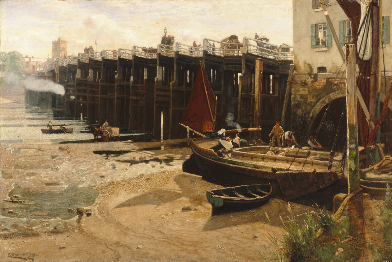 Vecchio ponte di Putney da Charles Napier Hemy