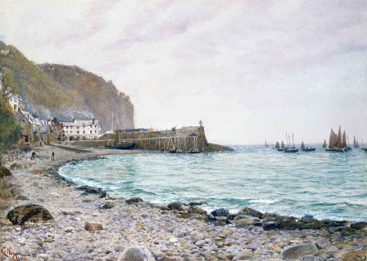 Tirando le reti da Charles Napier Hemy