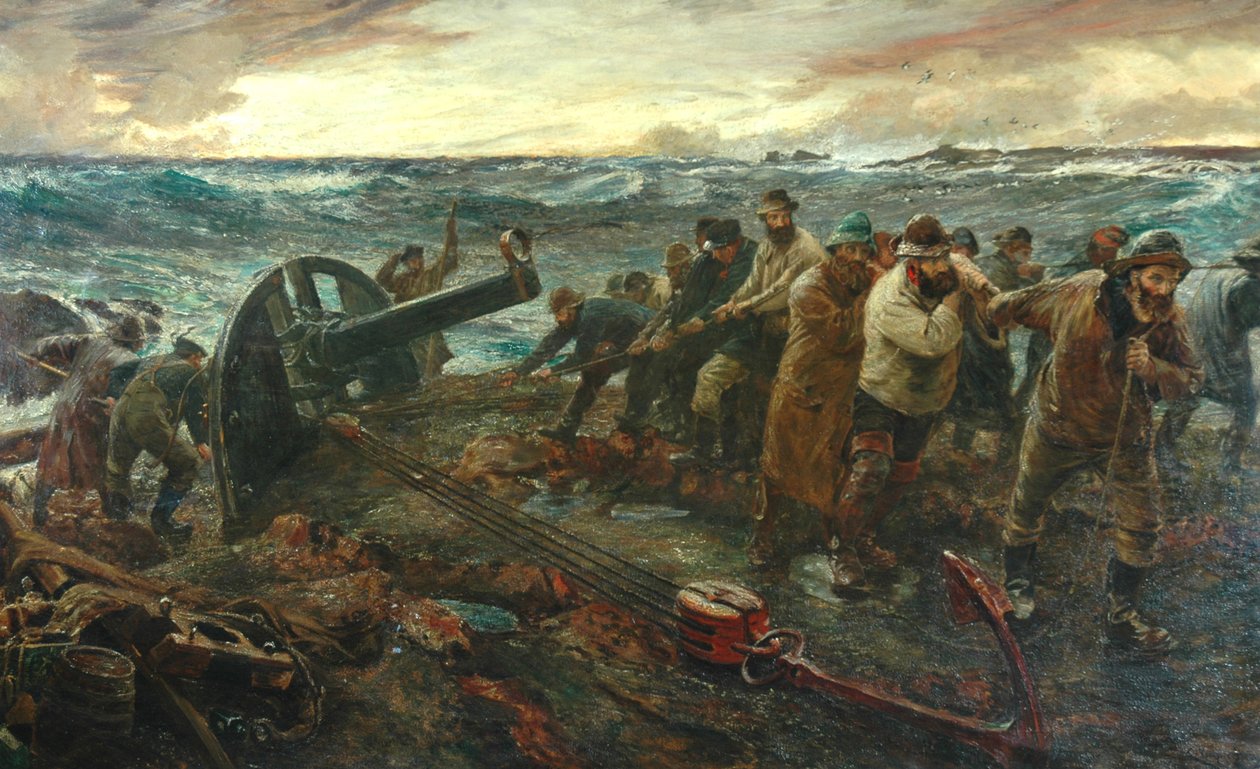 Il relitto, 1898-1901 da Charles Napier Hemy